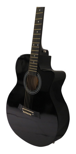 Imagen 5 de 10 de Guitarra Electroacústica Fk40 M Bk + Cuotas