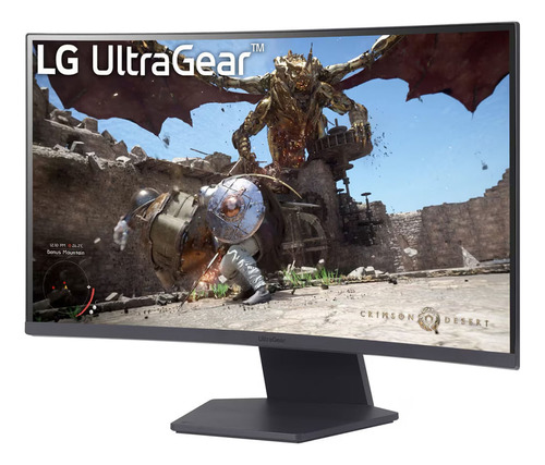 Monitor Curvo LG 27gs60qc-b Lcd 27 Va Qhd 180hz 1ms Hdmi/dp