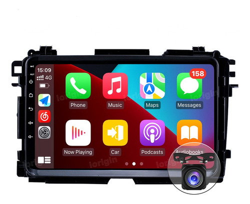 Honda Hrv Stereo Carplay Android Auto Usb Bluetooth Gps Hr-v