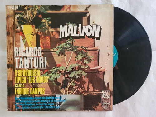 Ricardo Tanturi Los Indios Malvon E. Campos Vinilo Lp Tango