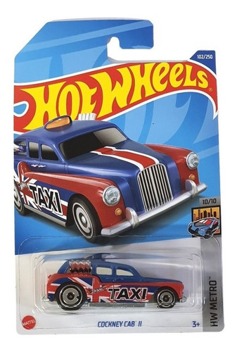 Hot Wheels # 10/10 - Cockney Cab Ii - 1/64 - Hcw55