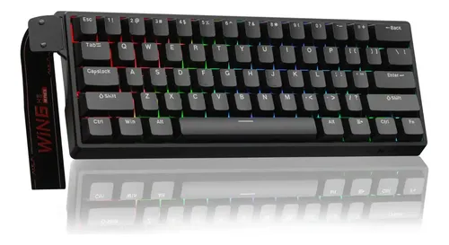 Teclado mecánico Aula Win60HE RGB 8K