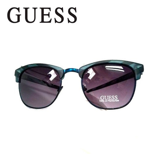 Lentes Guess Originales Nuevos Azul Con Negro Para Sol