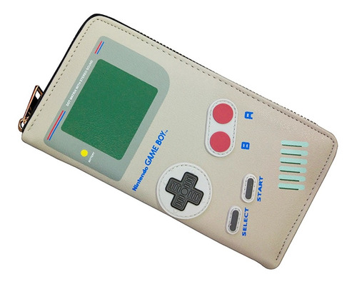 Cartera De Mano Game Boy Monedero Billetera Larga 