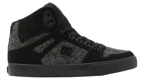 Tenis Dc Shoes Pure High Top Wc Black Battleship Skate