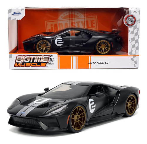 Jada Bigtime Muscle Ford Gt- 2017 1/24 Die-cast