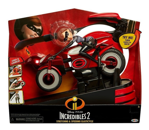 Los Increibles 2 - Elastigirl Y Su Moto Elastica