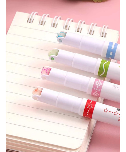 Set De 6 Plumones Para Margen, Rotulador De Margen