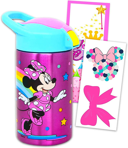 Disney Bundle Disney Minnie Mouse Stainless Steel Water Bott