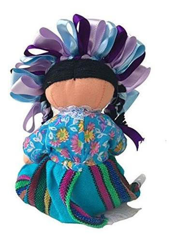 Muñeca De Trapo Tradicional Hecha A Mano Mexicana 7 Pulgada