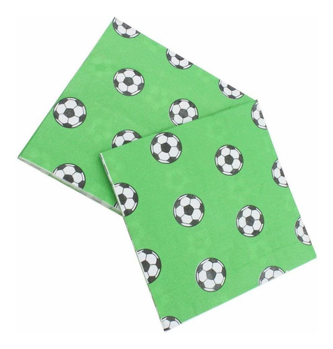 100pcs Fútbol Partido De Fútbol De La Servilleta Servilleta
