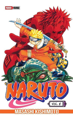Manga, Naruto Vol. 8 - Kishimoto - Panini Manga
