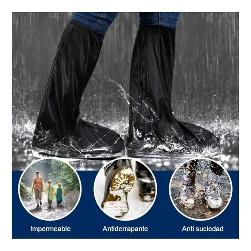 Funda Protectora Impermeable Cubre Zapato Tenis Lluvia S