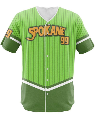 Imagem 1 de 2 de Camisa Jersey Spokane Indians Baseball Beisebol