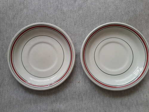 Plato Cafe Porcelana Grindley England Guarda 12cm Platito 2x