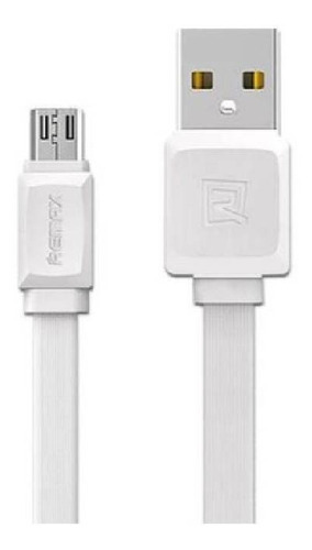 Cable  Wk  Micro Usb Remax 1 Metro Rc-129m Color Blanco