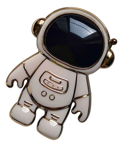 Soporte Ring Pop Para Celular Astronauta Universal Rosa