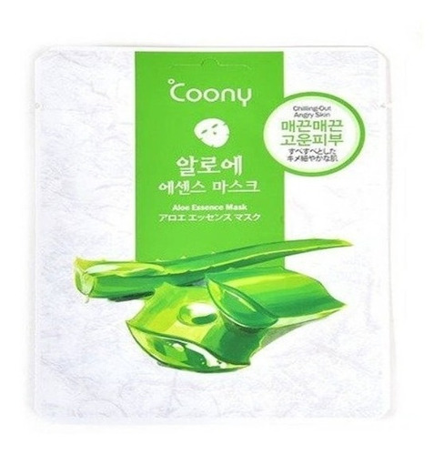 Mascarilla Facial Coony  Aloe Vera Calmante Hidratante