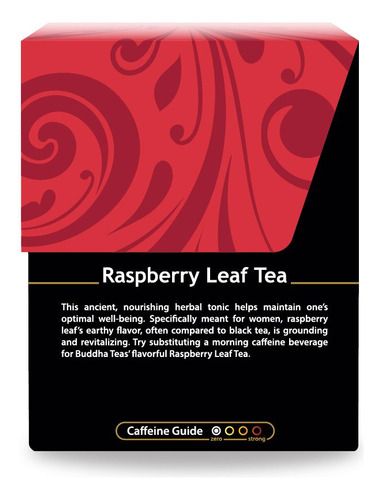 Buddha Raspberry Leaf Tea Hoja De Frambuesa 18bags