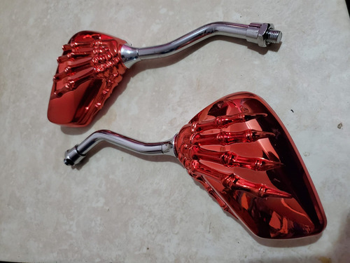 Imagen 4 de 4 de Retrovisores Universales Para Motos Marca Moxi De Lujo