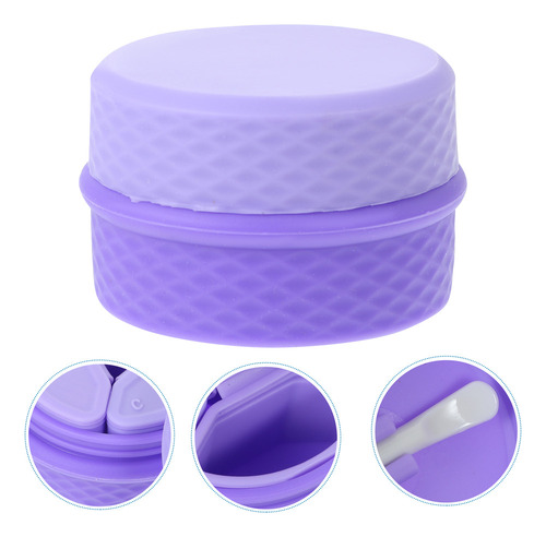 Recipiente Para Botes De Maquillaje, Caja De Crema Con Tapa