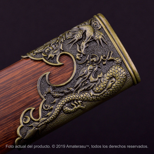 Imagen 9 de 10 de Espada Sable Dao Full Tang Acero Carbono Zhejiang Filo Extre