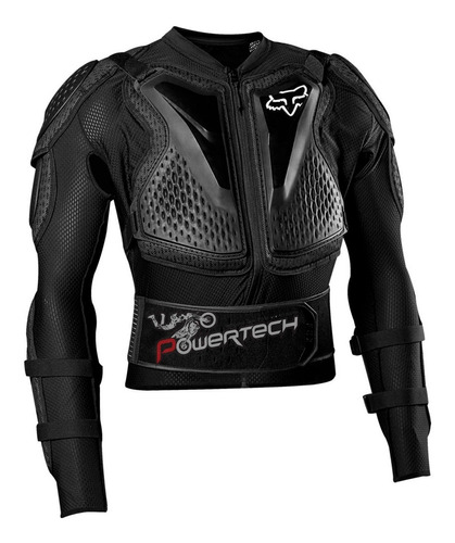 Pechera Fox Armadura Titan Sport Jacket - Black