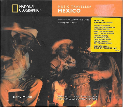Cd National Geographic Music Traveller Mexico -c/ Lucero