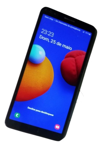 A01 Core Samsung (tela Trincada) Preto (Usado)