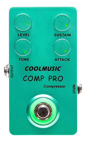 C-cs01 Pedal De Compresor, Pedal De Guitarra Comp, Efecto De