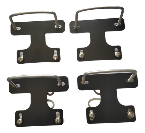 Bh Compatible 4x Caja De Techo Genérica, Perno En U,