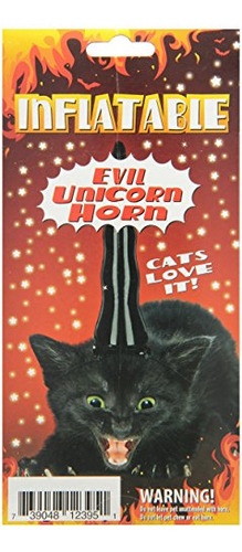 Accoutrements Evil Unicorn Horn Inflable Para Los Gatos