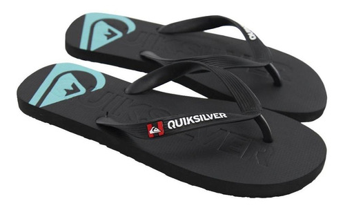 Chinelo Quiksilver Molokai Deboss Color Preto - Masculino