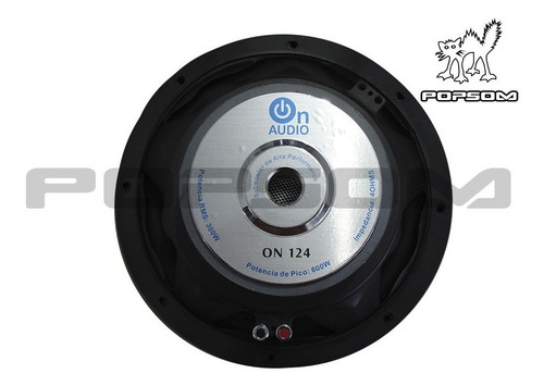 Imagem 3 de 6 de Subwoofer 15 500 Watts Rms 4+4ohms B. Dupla On1544 On Audio