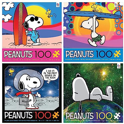 Paquete De Valor De Rompecabezas De 100 Piezas  Peanuts...