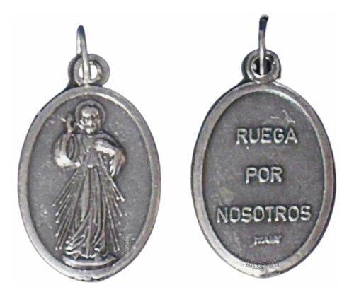 100 Medallas Dije Jesus Misericordioso Souvenir Italiana