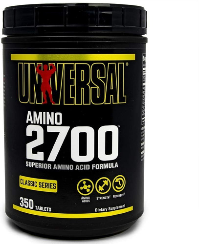 Universal Nutrition | Amino 2700 Mg | 350 Tablets