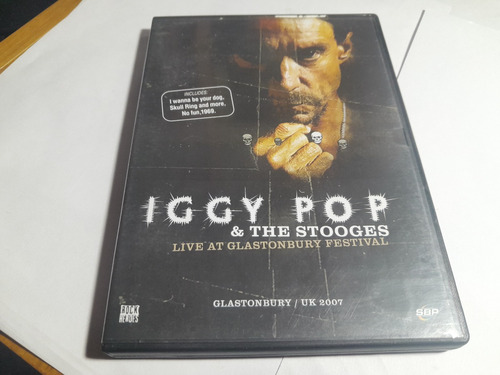 Dvd - Iggy Pop & The Stooges - Live At Glastonbury Festival