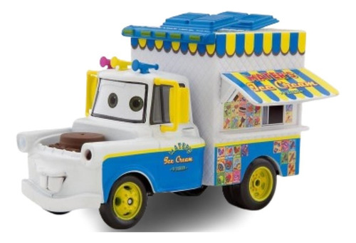 Disney Store Cars Ice Cream Truck Mater Aprox.9,8cm Loose