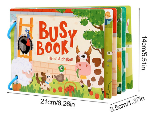 Libro Ocupado Para Niños Libro Ocupado Libro Ocupado En Pape
