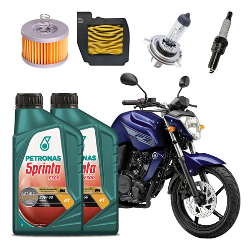 Kit Service Completo + Aceite Yamaha Fz 16