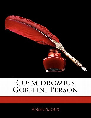 Libro Cosmidromius Gobelini Person - Anonymous