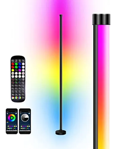 comprar Rgbw Led Corner Floor Light, Led Floor Lamp Color Changing M