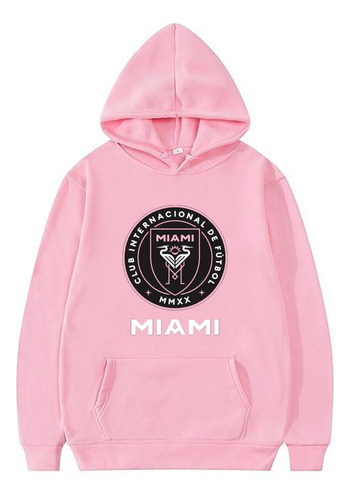 Suéteres Rosado Inter Miami Estampado Dtf Full Color