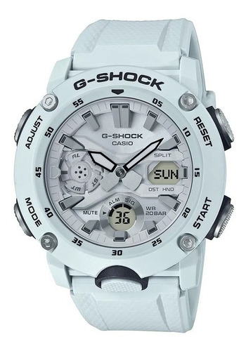 Reloj Casio G Shock Ga-2000s-7a Wr200 Carbono Agente Oficial