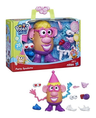Señora Cara De Papa Hora De La Fiesta Potato Head Party Time