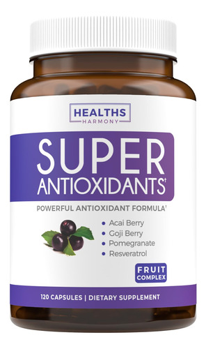 Suplemento Super Antioxidante, Potente Mezcla Diaria De Anti