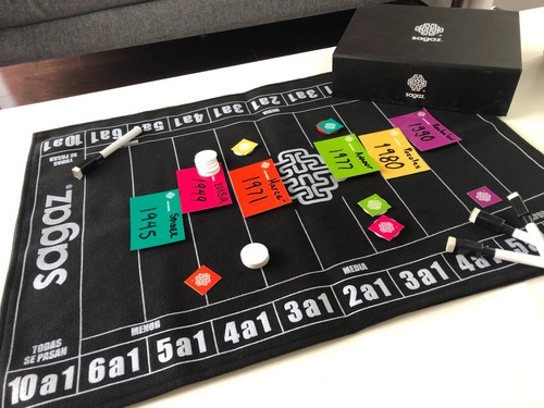 Juego De Mesa Sagaz-trivia Apuestas Conocimiento Party Game