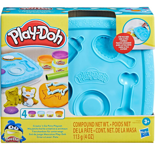 Set De Juego Mascotas - Plastilina - Play - Doh - Adeleste