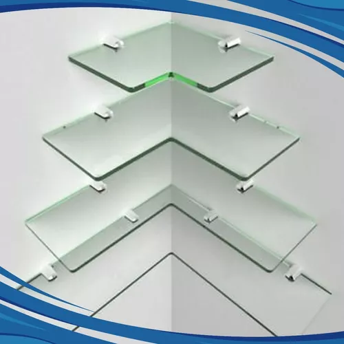 Mital RM06 soporte de estantería para vidrio, espesor 6-11 mm